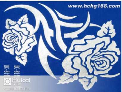 这样操作仿烫银浆才能呈现好效果 这样操作仿烫银浆才能呈现好效果